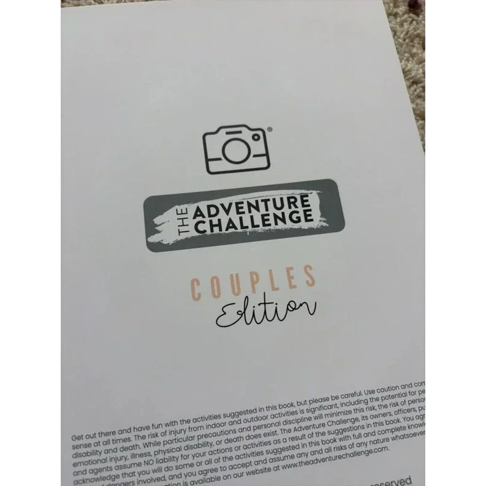 The Adventure Challenge Couples Edition Book